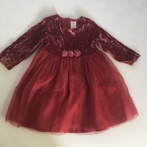 Velvet and Tulle, 2T formal dress!Perfectly pretty